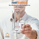 Forge 4-Digit Padlock: Long Shackle for Gym, School & Gate (Defender series, Silver)