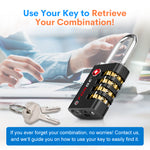 Forge Dual-Access TSA Approved Lock (Guardian series, 4 colors pack)