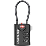 TSA Accepted Combination Luggage Lock – (Black Pack) - LockSelect 
