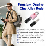 Mini TSA Approved Keyed Luggage Lock – One Key Opens All (Pink Pack) - LockSelect 
