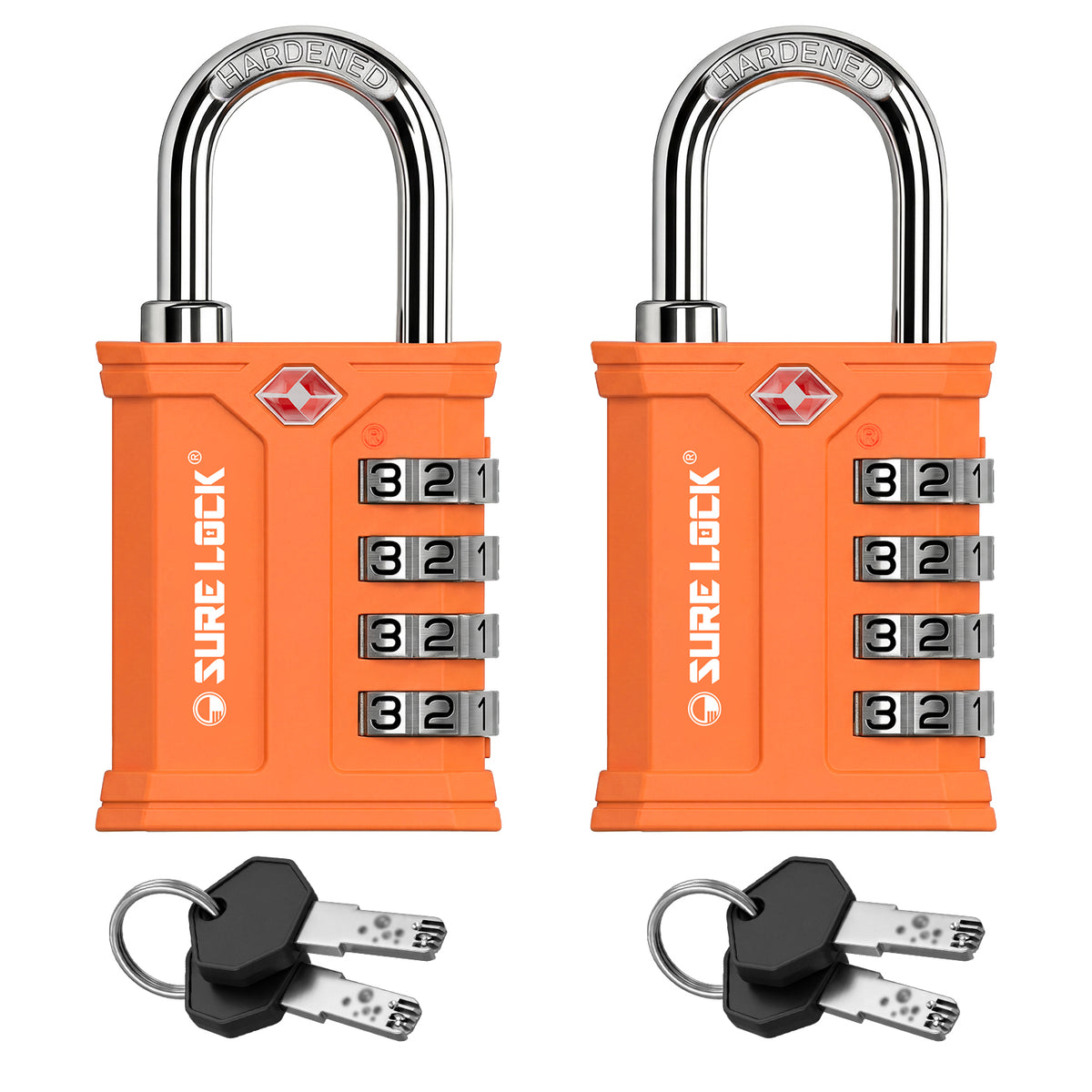 SureLock TSA25029 resistente para Pelican (pack negro)