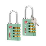 Forge Dual-Access TSA Approved Lock (Guardian series, Green pack)