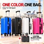 Family Travel Lock Bundle – 6 TSA-Approved Luggage Locks