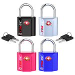 Forge TSA Approved Key Locks for Travel - Compact Alloy (OX Series, 4 Colors Pack)