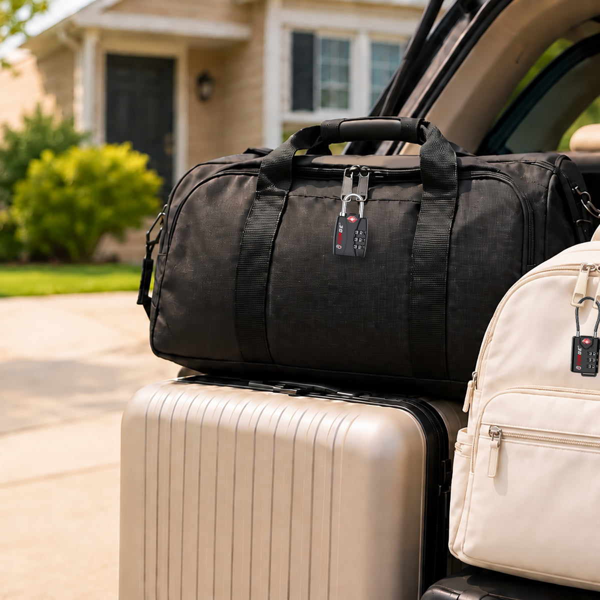 Family Travel Lock Bundle – 6 TSA-Approved Luggage Locks