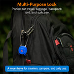 Forge TSA006 Dimple Key Cable Locks (Koala Series, Blue 2 Pack)