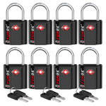 Forge TSA Approved Key Locks for Travel - Compact Alloy (OX Series, Black Pack)