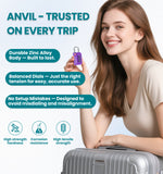 Anvil TSA Approved Luggage Lock – 4-Digit Combination (Purple Pack) - LockSelect 