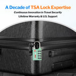 Forge Dual-Opening TSA Lock: Combo & Key Access , Green Pack