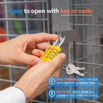 Forge Dual-Access TSA Approved Lock (Guardian series, Yellow pack)