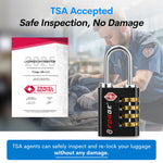 Forge Dual-Access TSA Approved Lock (Guardian series, 4 colors pack)