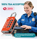 Anvil TSA Approved Luggage Lock – 4-Digit Combination (Orange Pack) - LockSelect 