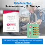 Forge Dual-Access TSA Approved Lock (Guardian series, Green pack)