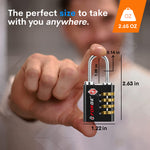 Forge Dual-Access TSA Approved Lock (Guardian series, 4 colors pack)