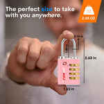 Forge Dual-Access TSA Approved Lock (Guardian series, Pink pack)