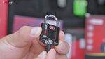 Forge TSA Approved Key Locks for Travel - Compact Alloy (OX Series, 4 Colors Pack)